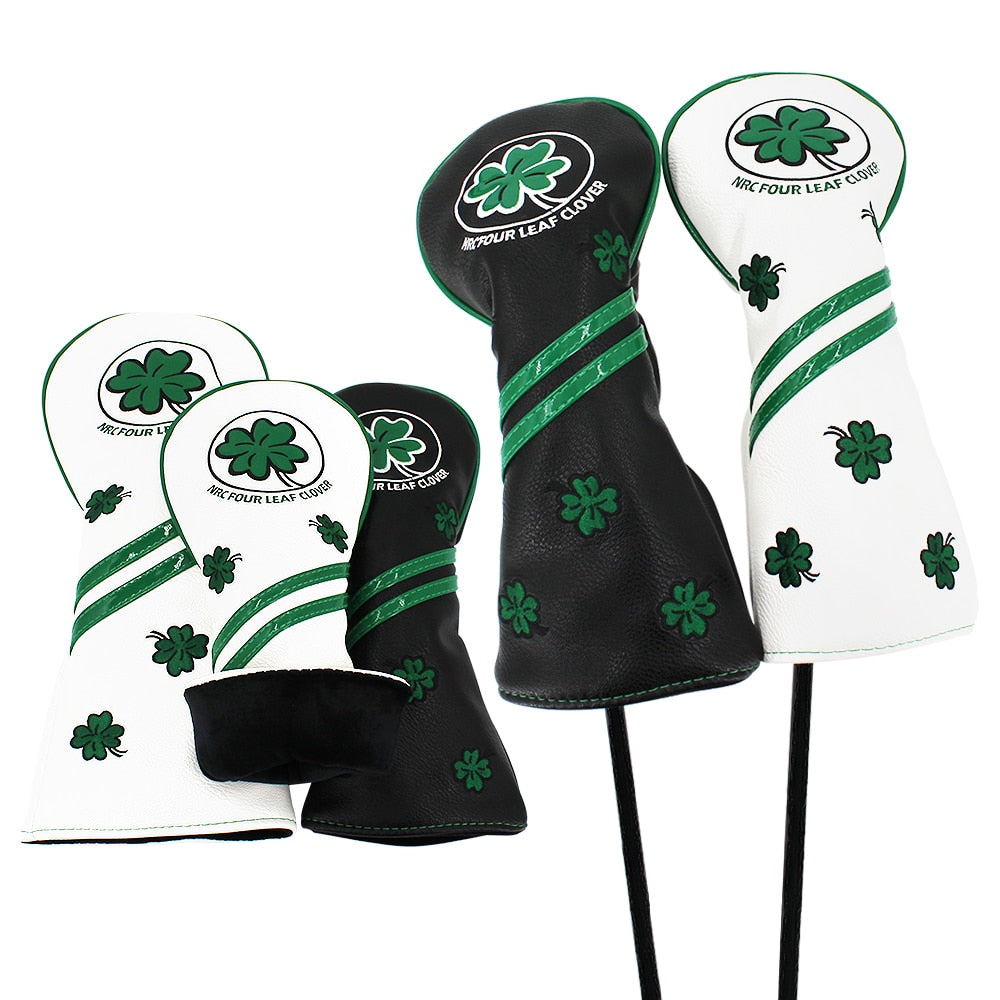 Luck of the Irish Golf Club Headcover for Driver, Fairway Woods, Hybrids, and Blade Putter