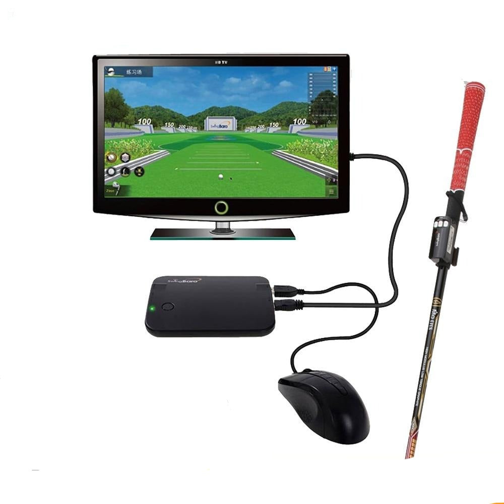 Portable Electronic Golf Simulator