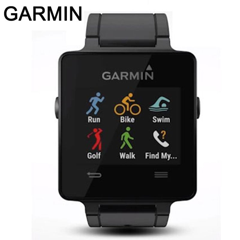 Garmin Vivoactive- Original GPS watch Running Swimming Golf Riding GPS Smart Watch waterproof digital watch  sports watches